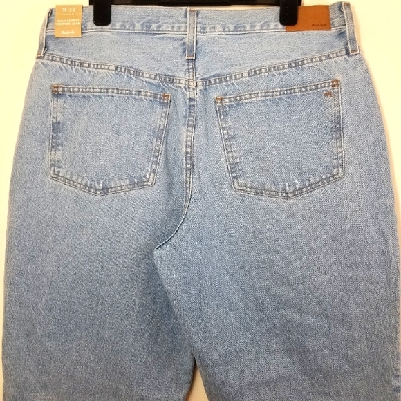 MADEWELL The Perfect Vintage Jean in Grandbay Wash: Ripped Edition - Picture 12 of 14